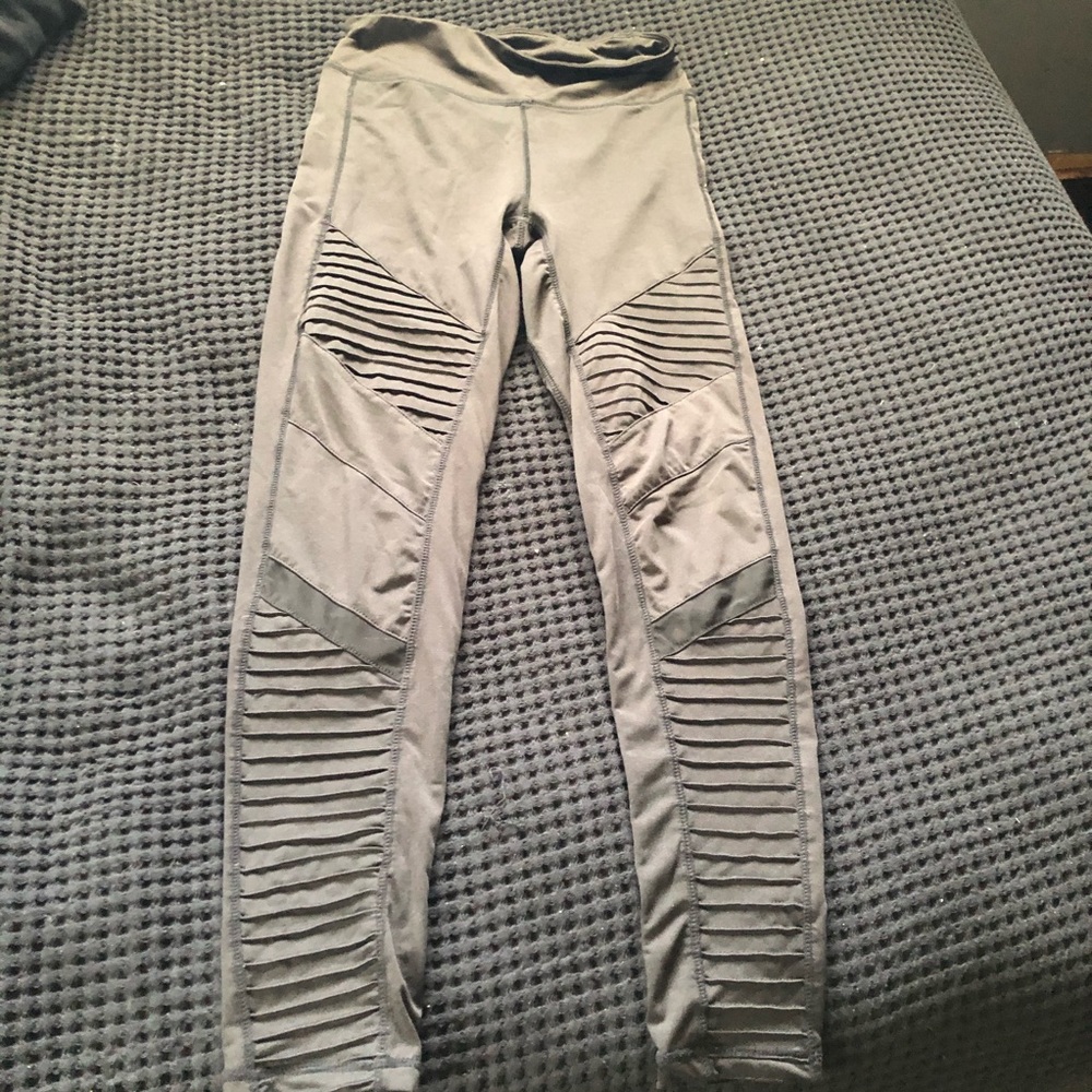 Faux Moto leggings